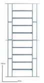 BASCULHANTE DE FERRO 150x60 B8